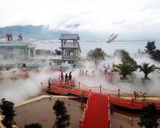 河北噴霧景觀系統 雄安新區景觀噴霧系統廠家